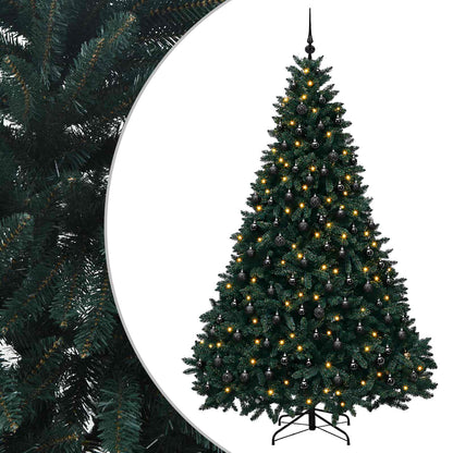 Artificial Christmas Tree Dark Green with Bauble 300 cm