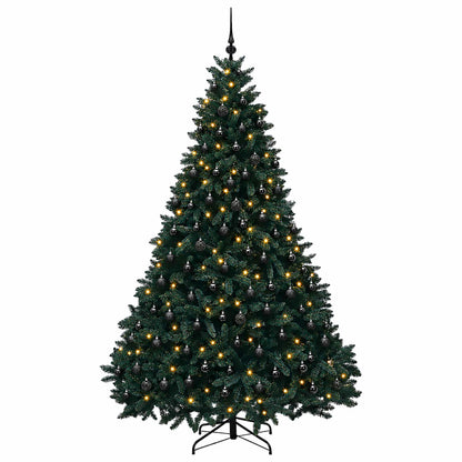 Artificial Christmas Tree Dark Green with Bauble 300 cm