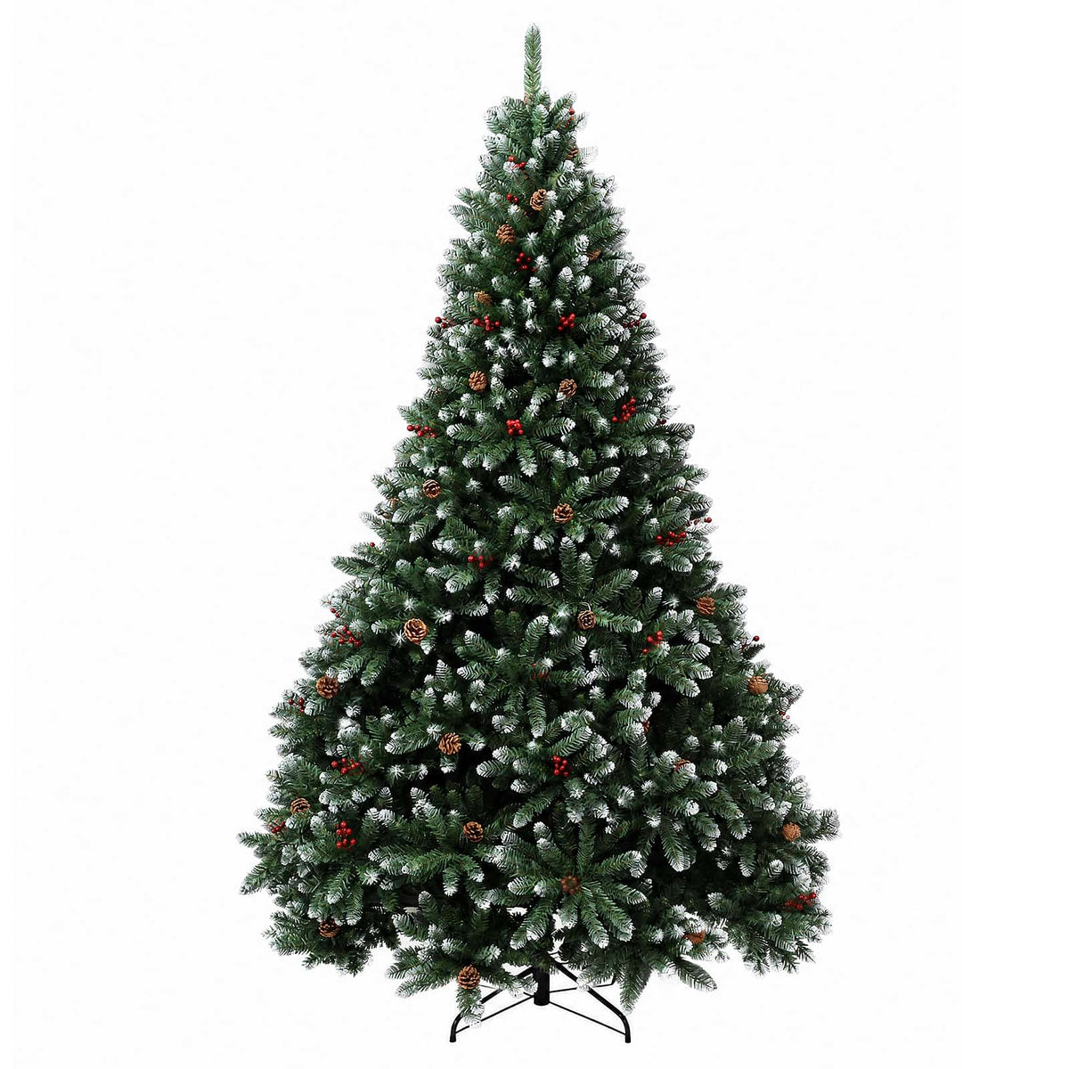 Artificial Christmas Tree Green with Bauble 300 cm 600 LEDs