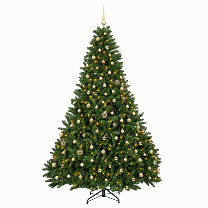 Artificial Christmas Tree Light Green with Bauble 300 cm