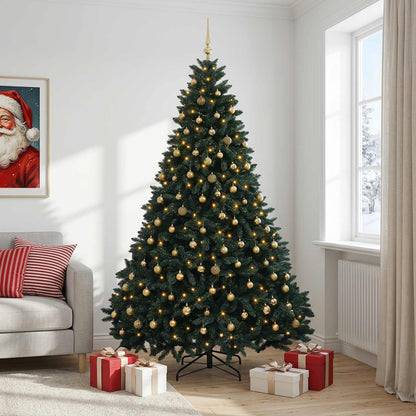 Artificial Christmas Tree Dark Green with Bauble 300 cm