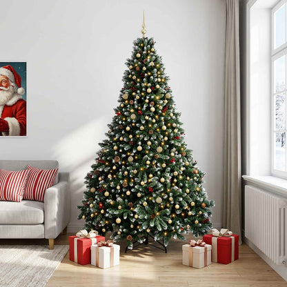 Artificial Christmas Tree Green with Bauble 270 cm 300 LEDs
