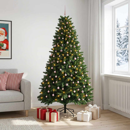 Artificial Christmas Tree Mid-green with Bauble 300 cm 600 LEDs