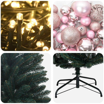 Artificial Christmas Tree Dark Green with Bauble 300 cm