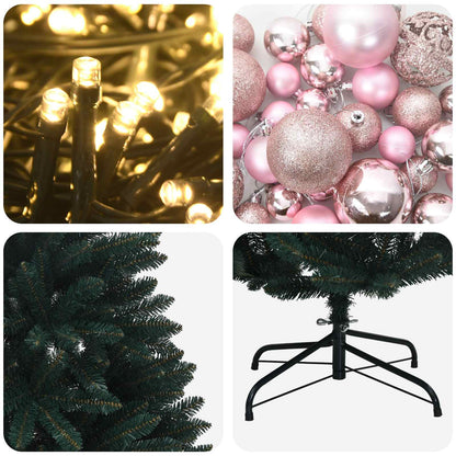 Artificial Christmas Tree Dark Green with Bauble 270 cm
