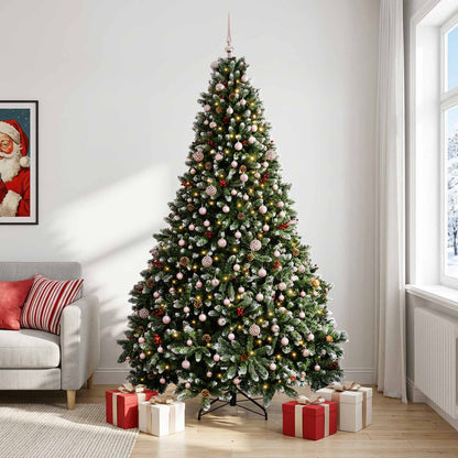 Artificial Christmas Tree Green with Bauble 300 cm 600 LEDs