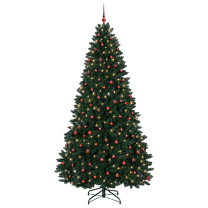 Artificial Christmas Tree Dark Green with Bauble 270 cm