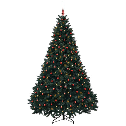 Artificial Christmas Tree Dark Green with Bauble 300 cm