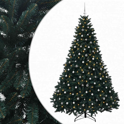 Artificial Christmas Tree Dark Green with Bauble 300 cm