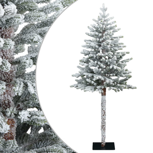 Artificial Hinged Christmas Tree 180 cm PVC and Metal