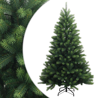 Artificial Hinged Christmas Tree 240 cm PVC and Metal Green
