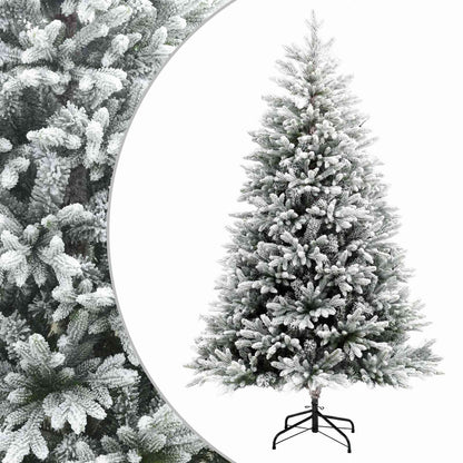 Artificial Hinged Christmas Tree 150 cm PVC and Metal