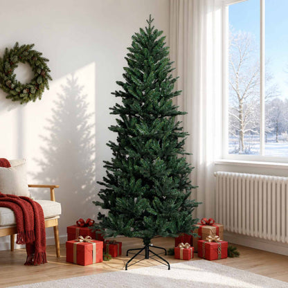 Artificial Hinged Christmas Tree 180 cm PVC and PE Green