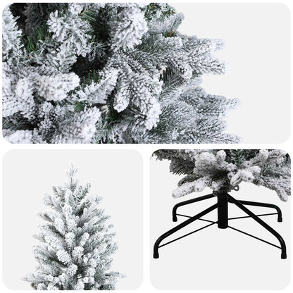 Artificial Hinged Christmas Tree 150 cm PVC and PE