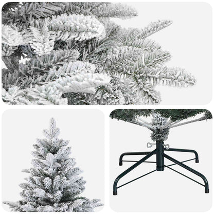 Artificial Hinged Christmas Tree 150 cm PE & PVC