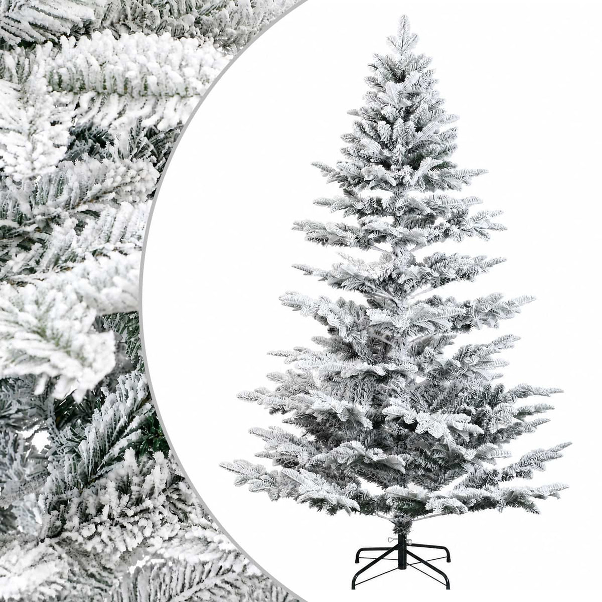 Artificial Hinged Christmas Tree 150 cm PE & PVC