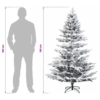 Artificial Hinged Christmas Tree 180 cm PE & PVC