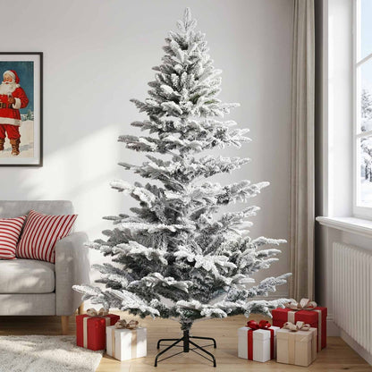 Artificial Hinged Christmas Tree 210 cm PE & PVC
