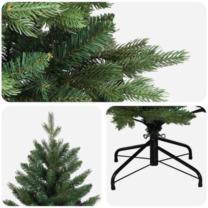Artificial Hinged Christmas Tree 120 cm PVC and Metal Green