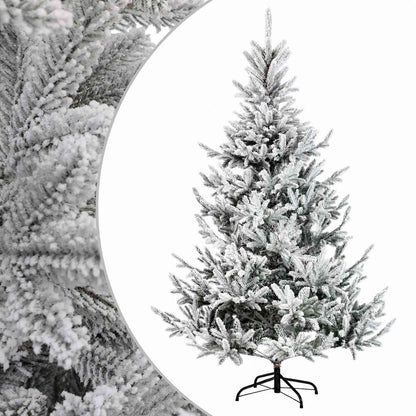 Artificial Hinged Christmas Tree 150 cm PVC and Metal