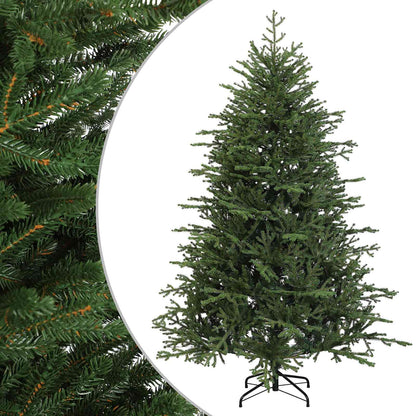 Artificial Hinged Christmas Tree 150 cm PVC and Metal Green