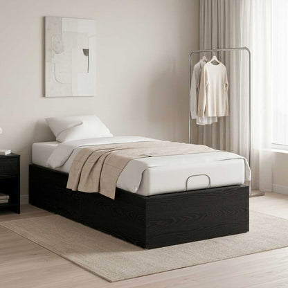 Bed Surround for Adjustable Bed Base Black Oak 100 x 190 cm
