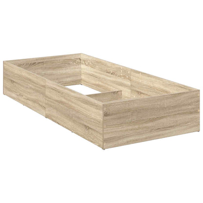 Bed Surround for Adjustable Bed Base Sonoma Oak 70 x 200 cm