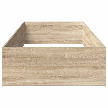 Bed Surround for Adjustable Bed Base Sonoma Oak 70 x 200 cm