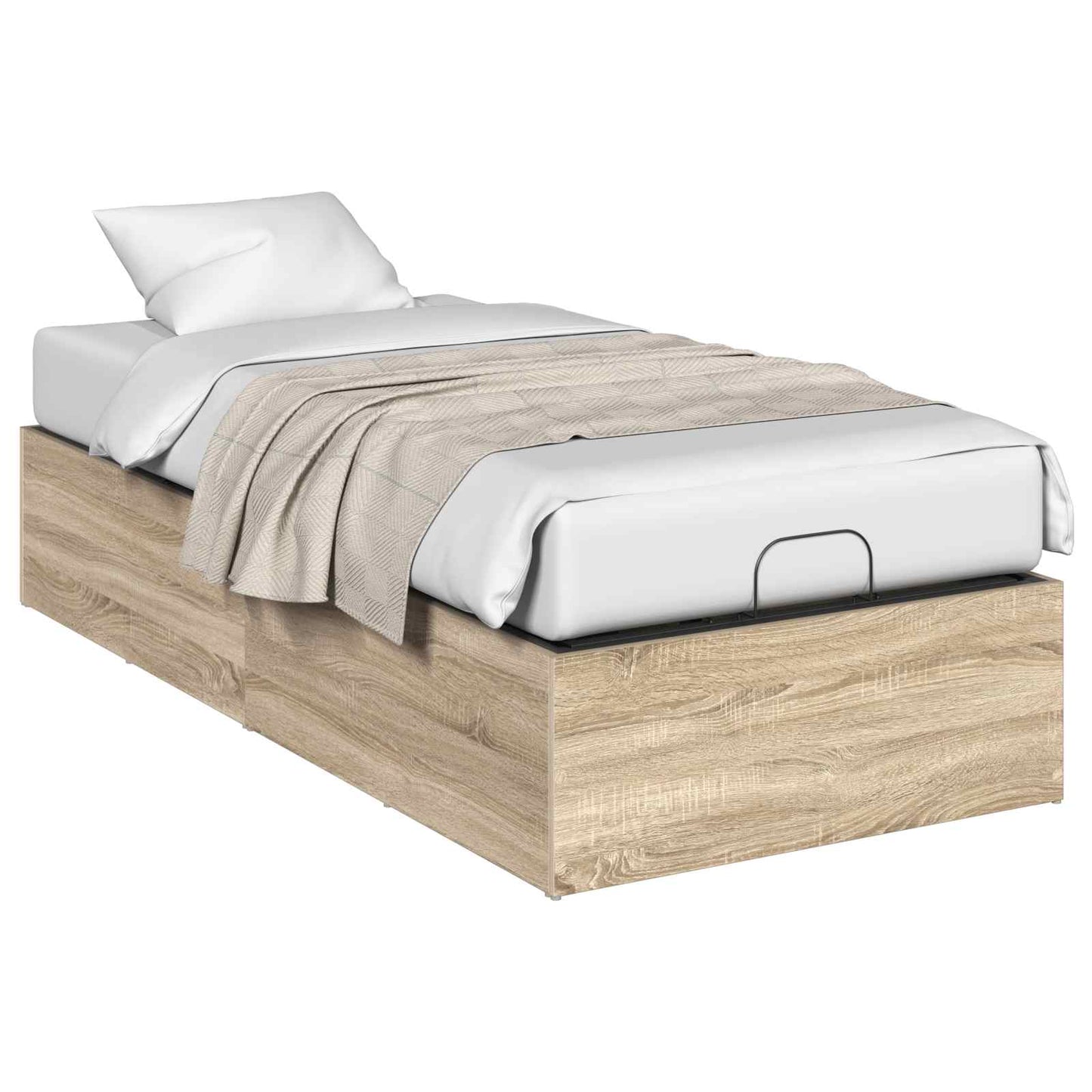 Bed Surround for Adjustable Bed Base Sonoma Oak 70 x 200 cm