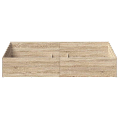 Bed Surround for Adjustable Bed Base Sonoma Oak 70 x 200 cm