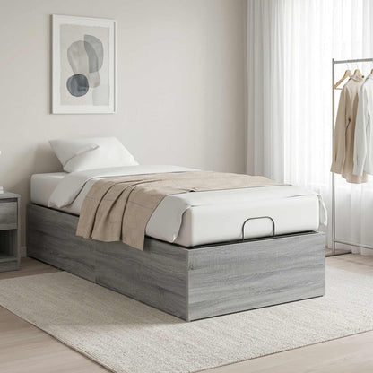 Bed Surround for Adjustable Bed Base Grey Sonoma 90 x 190 cm