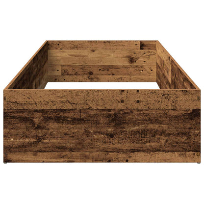 Bed Surround for Adjustable Bed Base Oak wood 70 x 200 cm