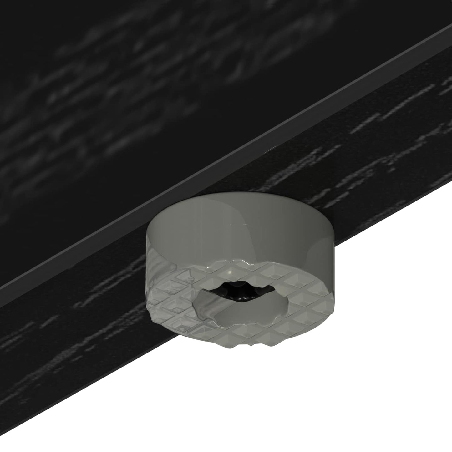 Bed Surround for Adjustable Bed Base Black Oak 90 x 200 cm