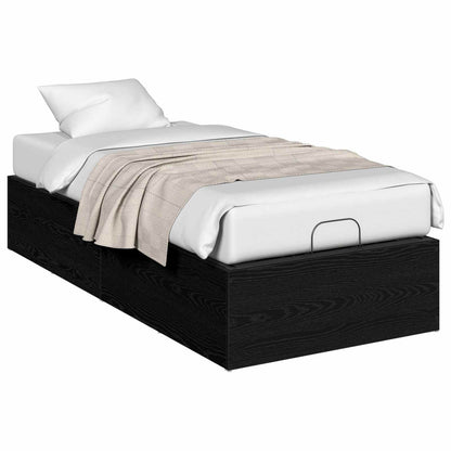Bed Surround for Adjustable Bed Base Black Oak 90 x 200 cm
