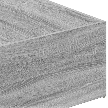 Bed Surround for Adjustable Bed Base Grey Sonoma 90 x 200 cm