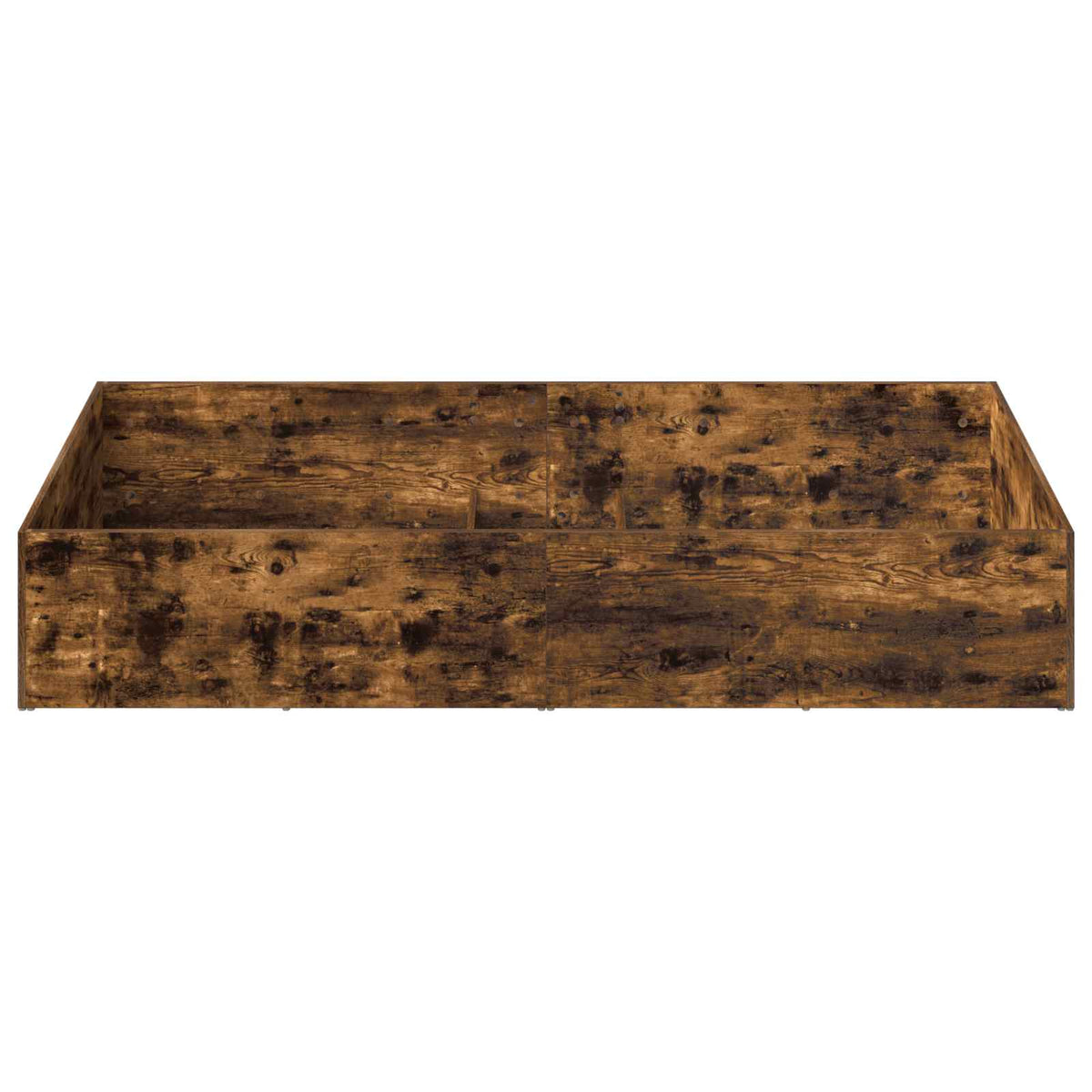 Bed Surround for Adjustable Bed Base Smoked Oak 90 x 190 cm