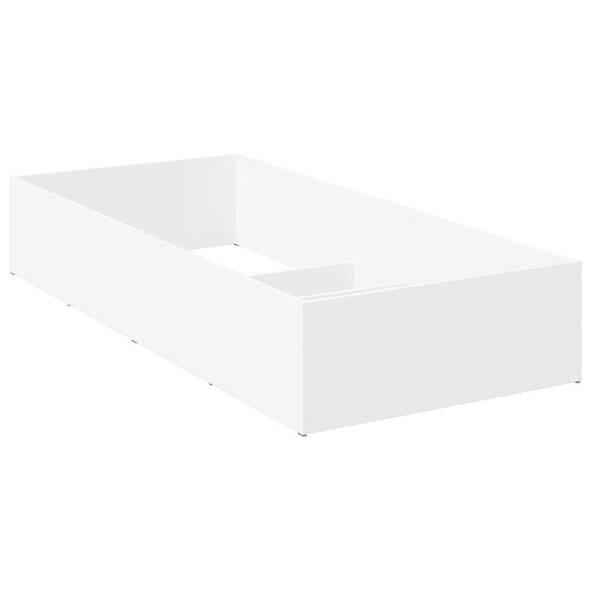 Bed Surround for Adjustable Bed Base White 100 x 190 cm