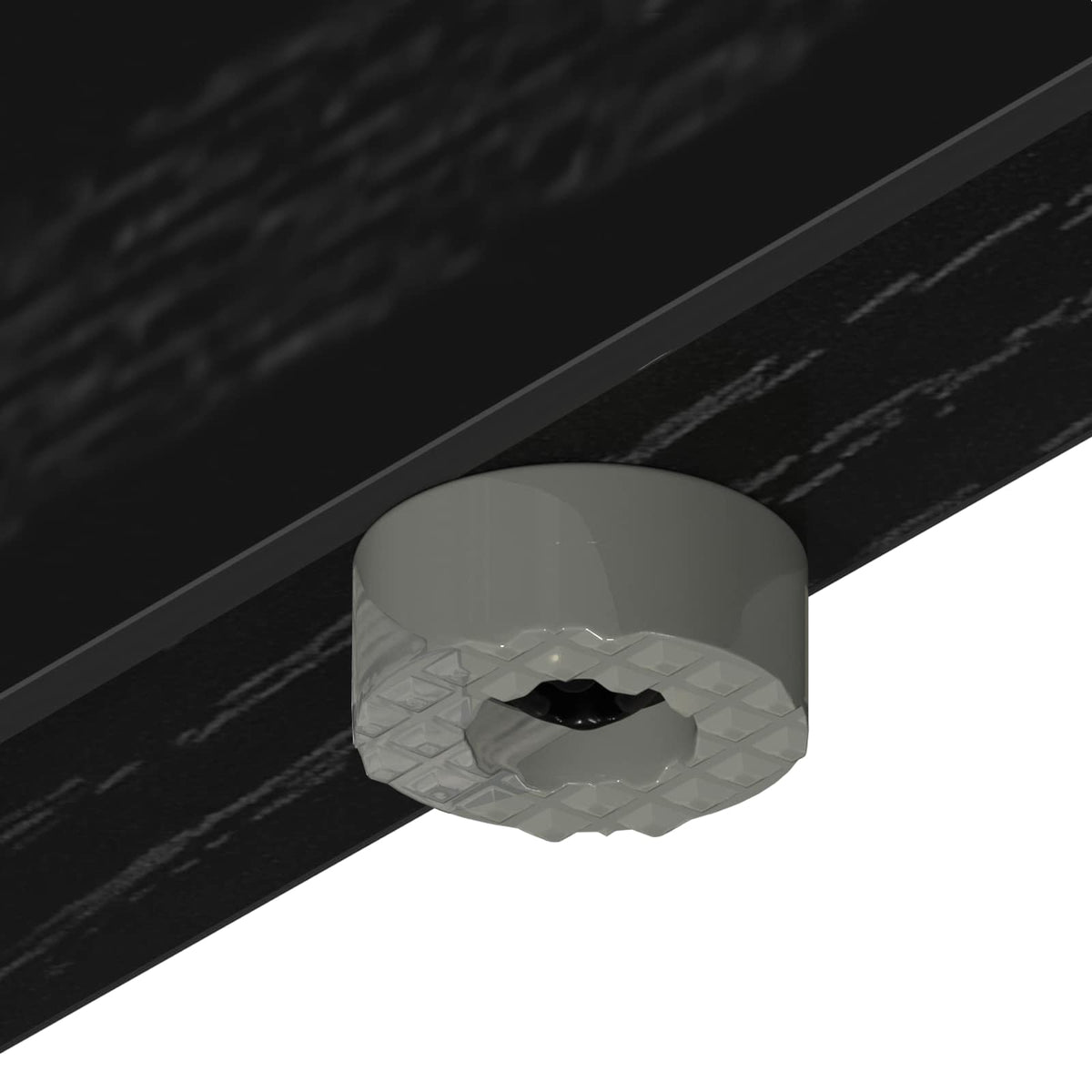 Bed Surround for Adjustable Bed Base Black Oak 100 x 190 cm