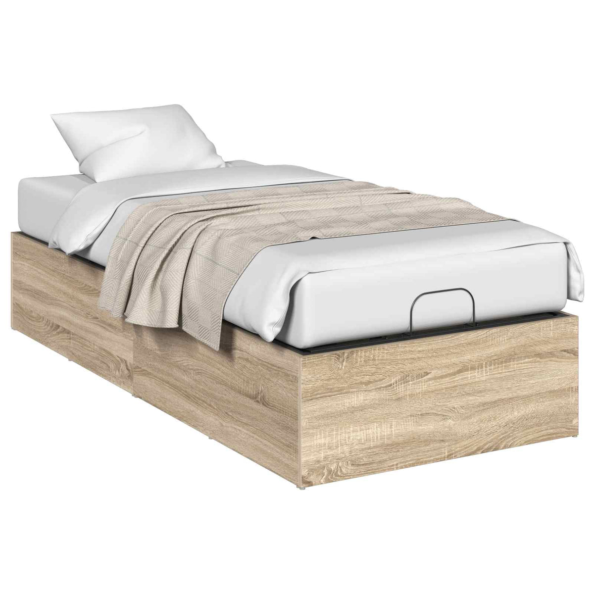 Bed Surround for Adjustable Bed Base Sonoma Oak 100 x 190 cm