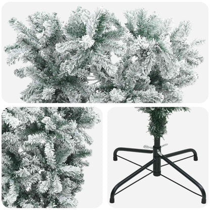 Upside-down Artificial Christmas Tree 240 cm PVC and Steel