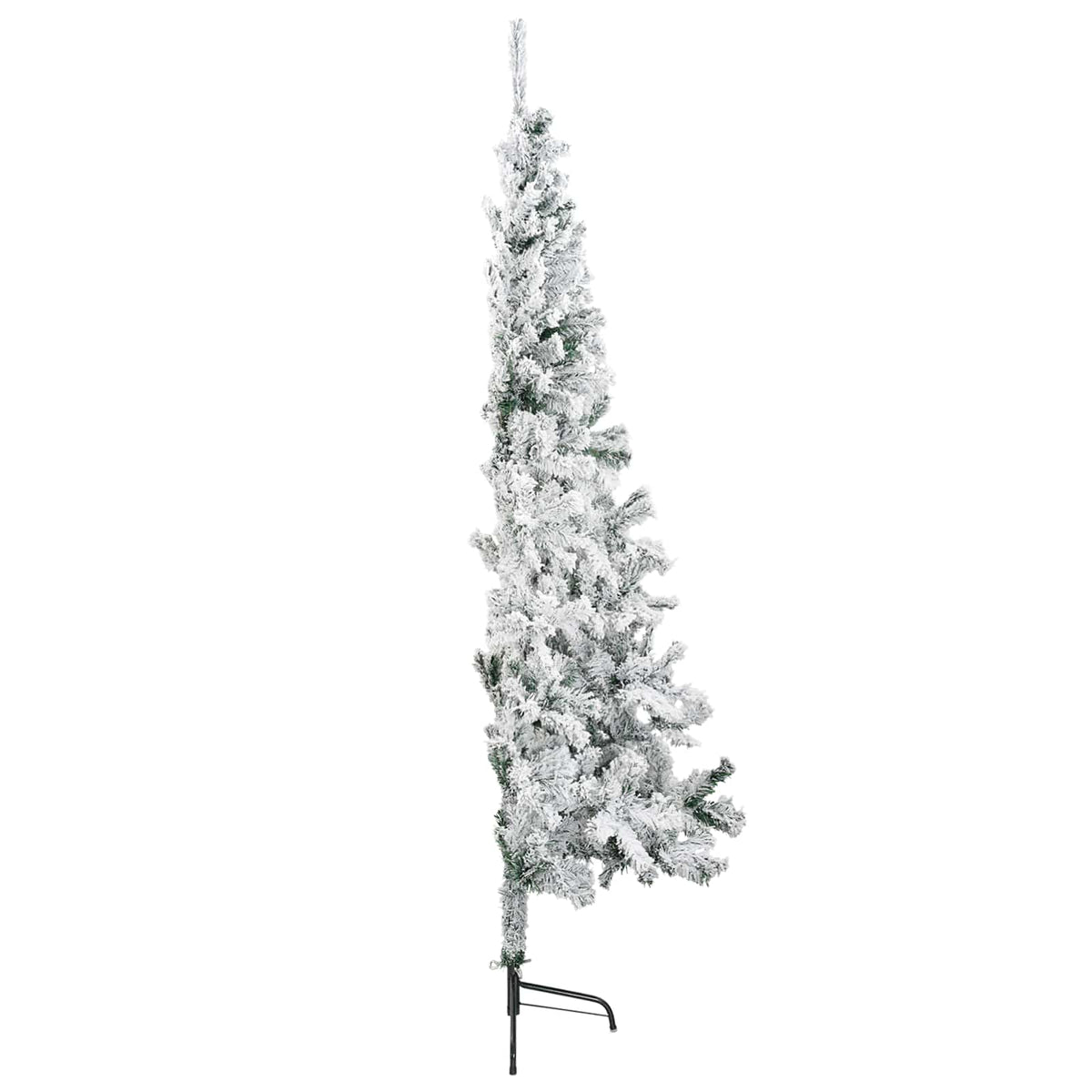 Artificial Christmas Tree 240 cm PVC and Steel Green and White