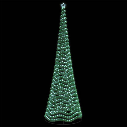 LED Tinsel Christmas Tree with Base EKENAS 500 cm 868 LEDs