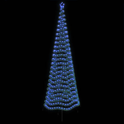 LED Tinsel Christmas Tree with Spike EKENAS 400 cm 588 LEDs