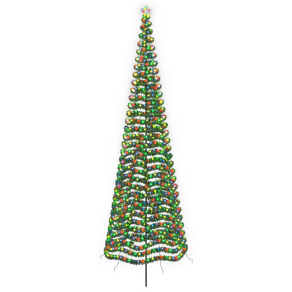 LED Tinsel Christmas Tree with Spike EKENAS 500 cm 868 LEDs