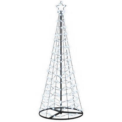 LED Spiral Christmas Tree with Base EKENAS 180 cm 220 LEDs
