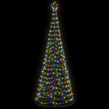 LED Spiral Christmas Tree with Base EKENAS 250 cm 370 LEDs