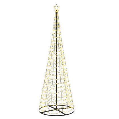 LED Spiral Christmas Tree with Base EKENAS 300 cm 475 LEDs