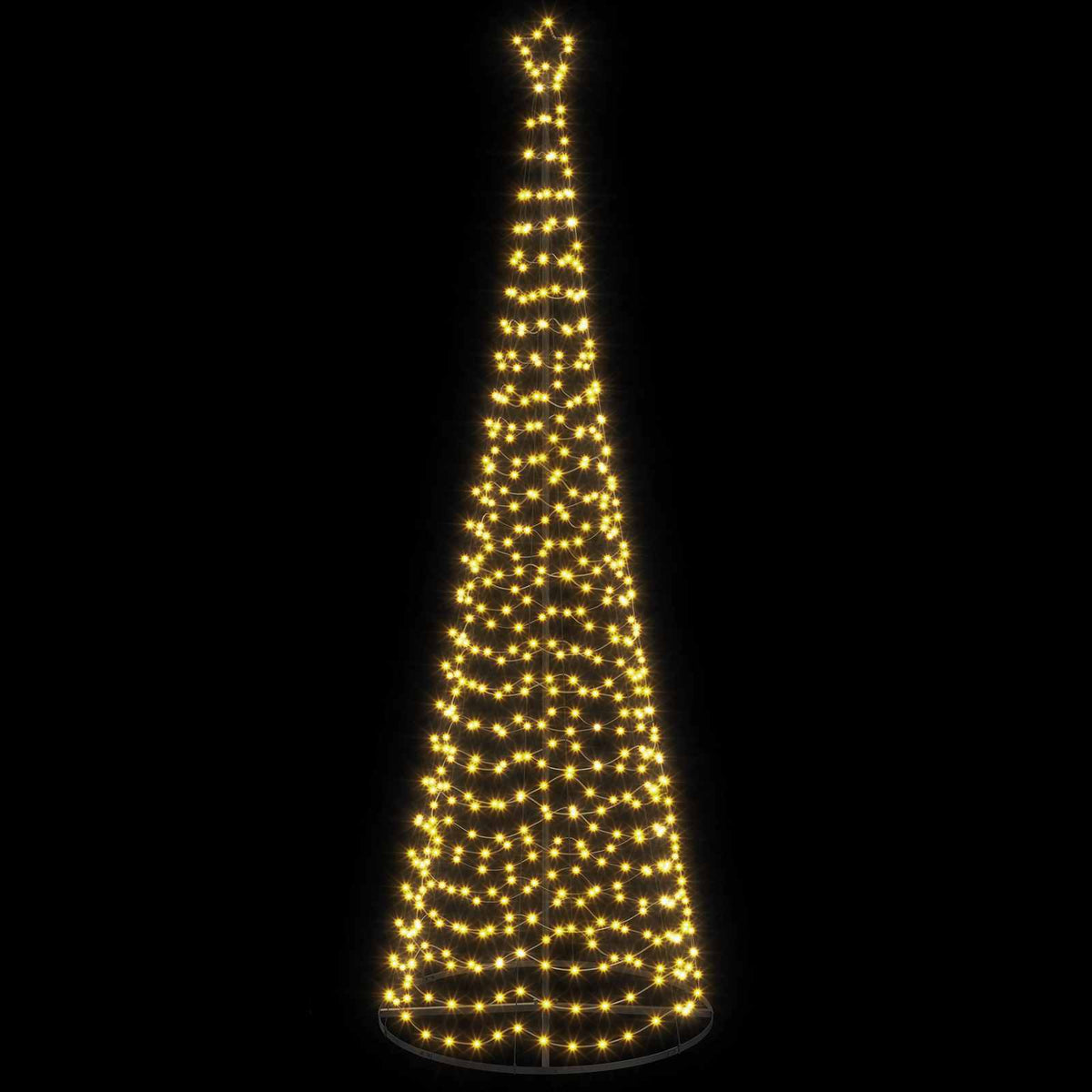 LED Spiral Christmas Tree with Base EKENAS 300 cm 475 LEDs