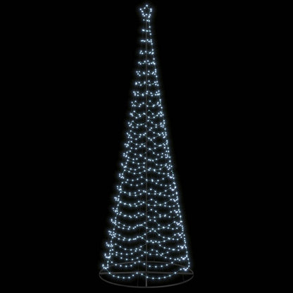 LED Spiral Christmas Tree with Base EKENAS 400 cm 588 LEDs