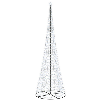 LED Spiral Christmas Tree with Base EKENAS 500 cm 868 LEDs